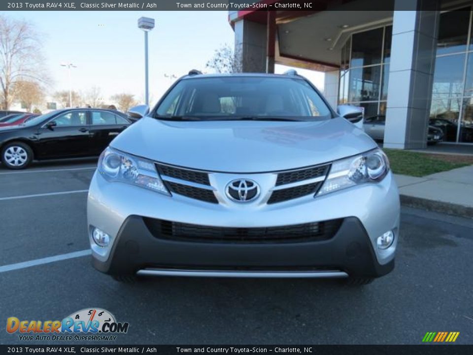 2013 Toyota RAV4 XLE Classic Silver Metallic / Ash Photo #2
