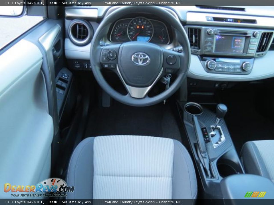 2013 Toyota RAV4 XLE Classic Silver Metallic / Ash Photo #5