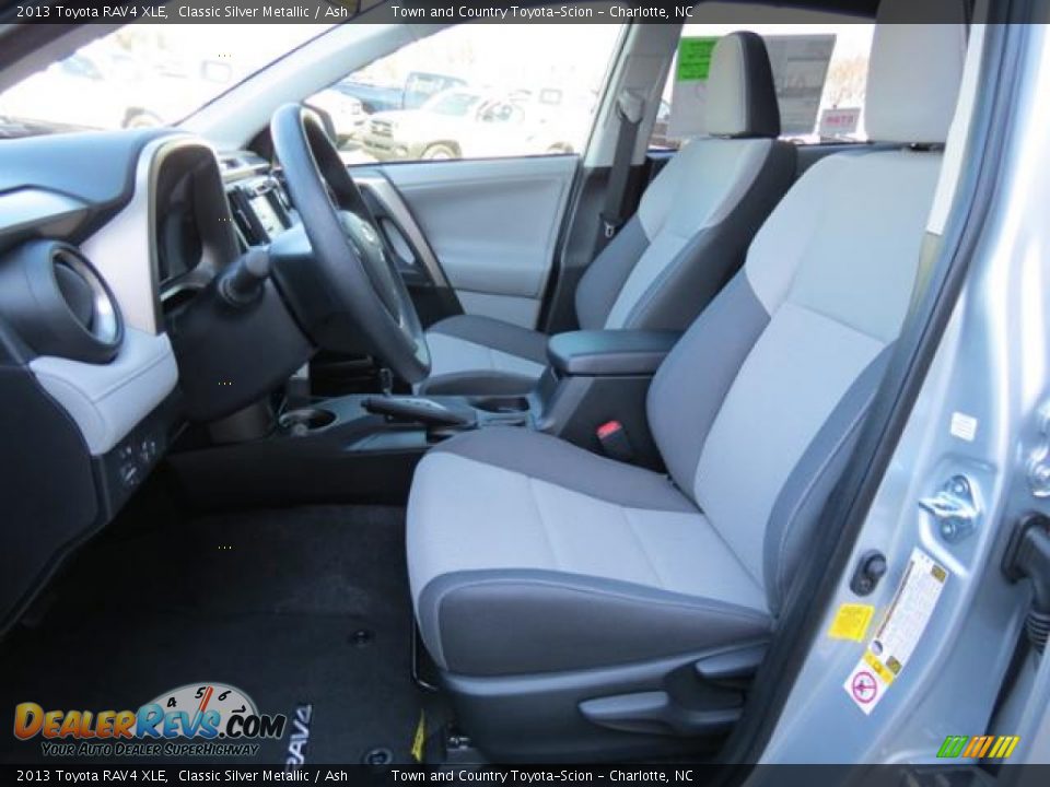 2013 Toyota RAV4 XLE Classic Silver Metallic / Ash Photo #8