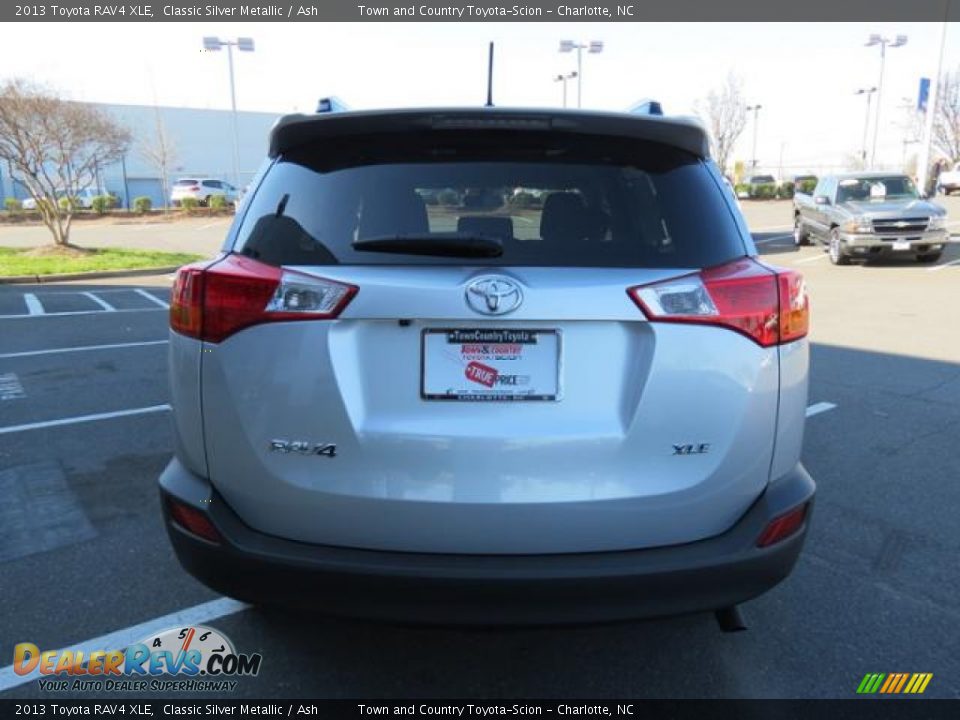 2013 Toyota RAV4 XLE Classic Silver Metallic / Ash Photo #20