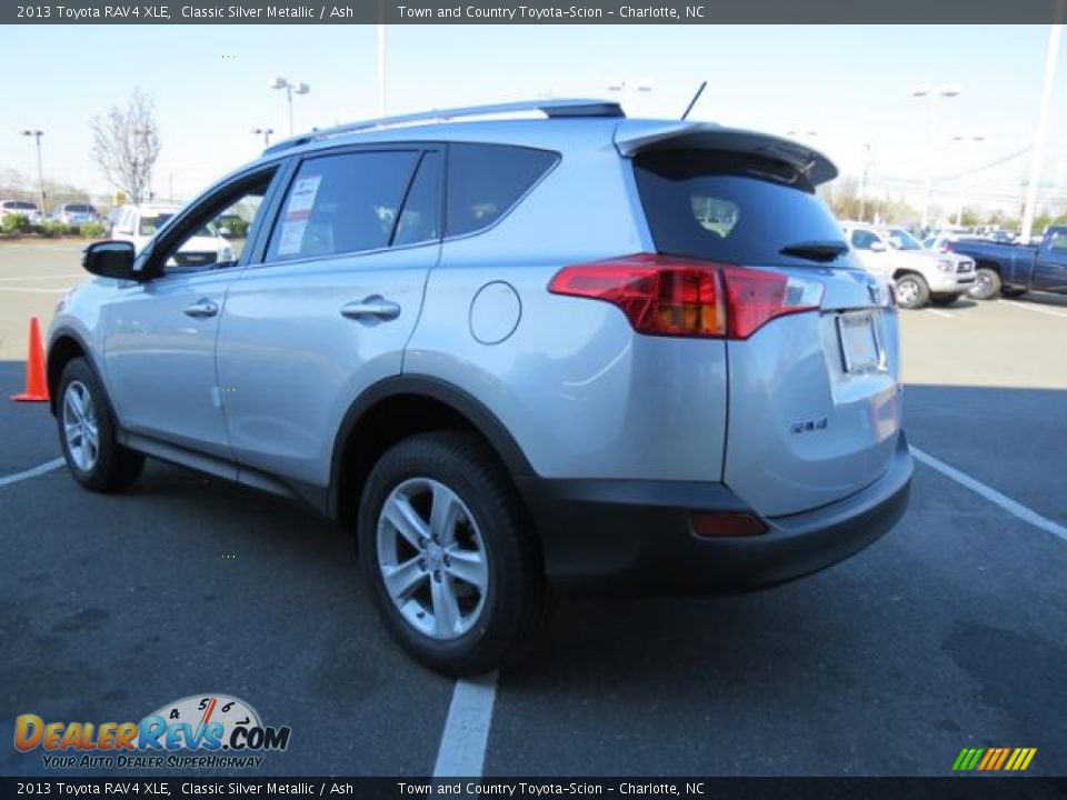 2013 Toyota RAV4 XLE Classic Silver Metallic / Ash Photo #21