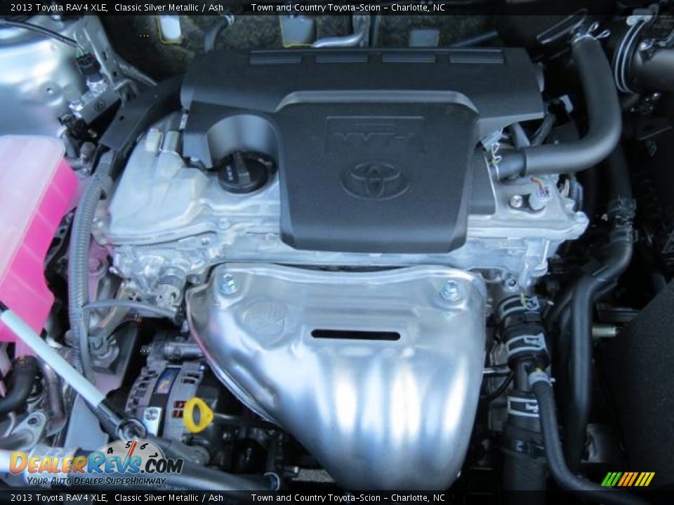 2013 Toyota RAV4 XLE Classic Silver Metallic / Ash Photo #22