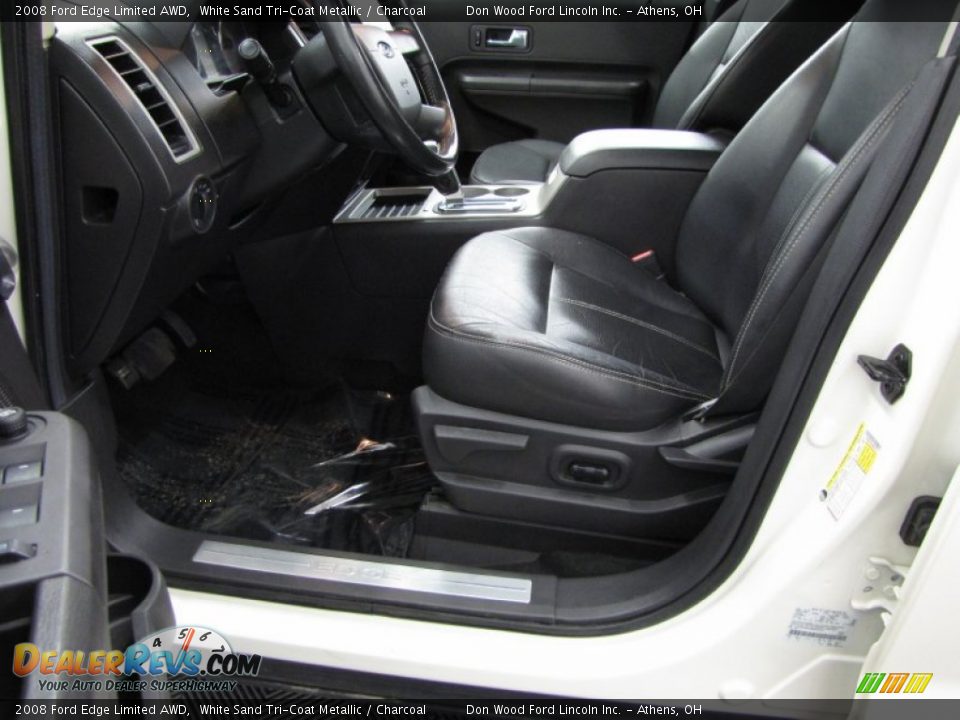 2008 Ford Edge Limited AWD White Sand Tri-Coat Metallic / Charcoal Photo #6