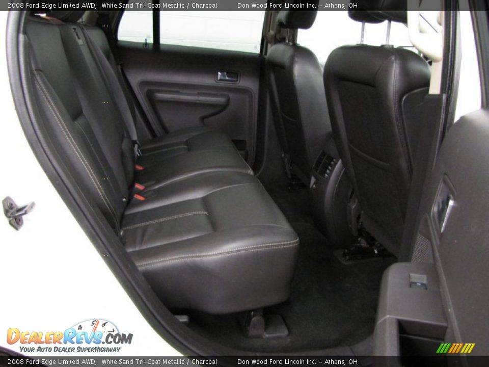 2008 Ford Edge Limited AWD White Sand Tri-Coat Metallic / Charcoal Photo #8