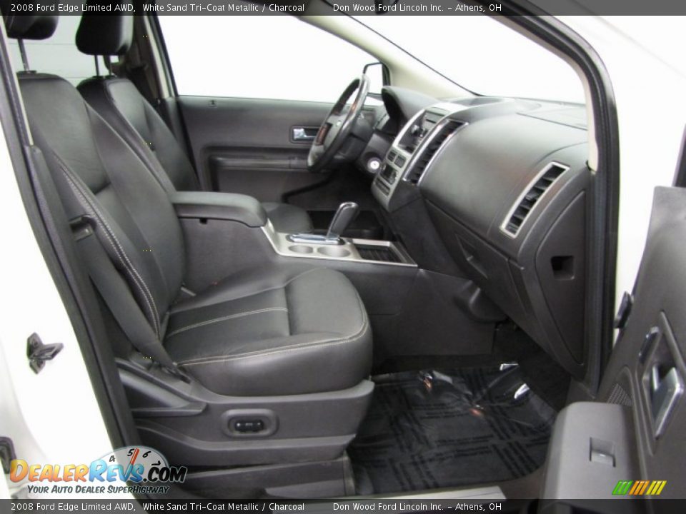 2008 Ford Edge Limited AWD White Sand Tri-Coat Metallic / Charcoal Photo #9