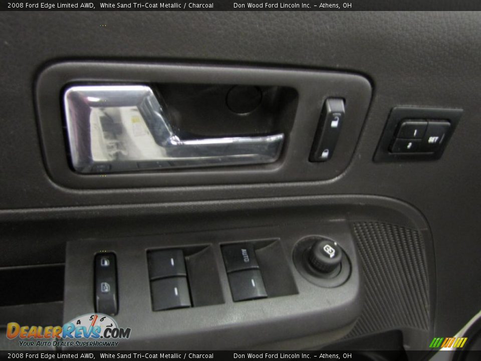 2008 Ford Edge Limited AWD White Sand Tri-Coat Metallic / Charcoal Photo #11