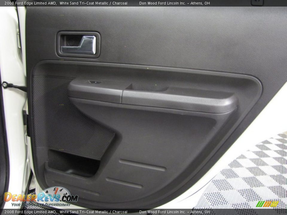 2008 Ford Edge Limited AWD White Sand Tri-Coat Metallic / Charcoal Photo #13
