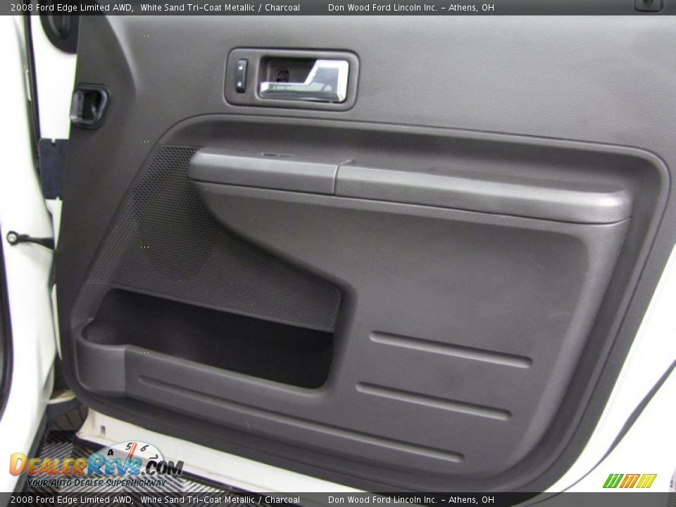 2008 Ford Edge Limited AWD White Sand Tri-Coat Metallic / Charcoal Photo #14