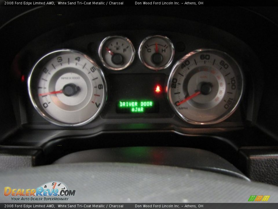 2008 Ford Edge Limited AWD White Sand Tri-Coat Metallic / Charcoal Photo #19