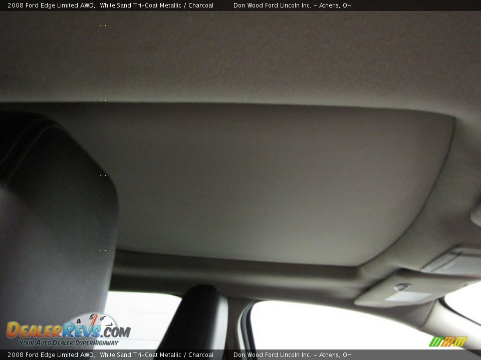 2008 Ford Edge Limited AWD White Sand Tri-Coat Metallic / Charcoal Photo #23
