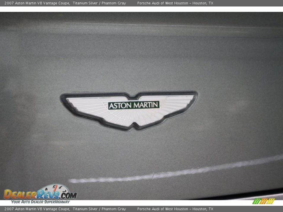 2007 Aston Martin V8 Vantage Coupe Logo Photo #8