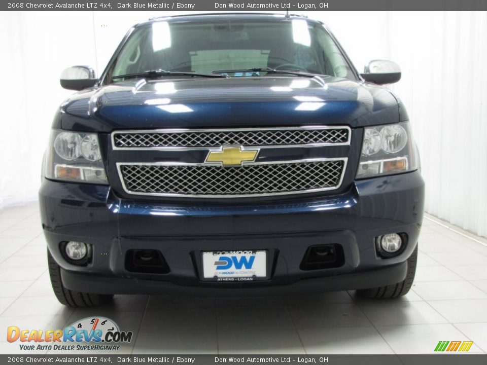 2008 Chevrolet Avalanche LTZ 4x4 Dark Blue Metallic / Ebony Photo #2