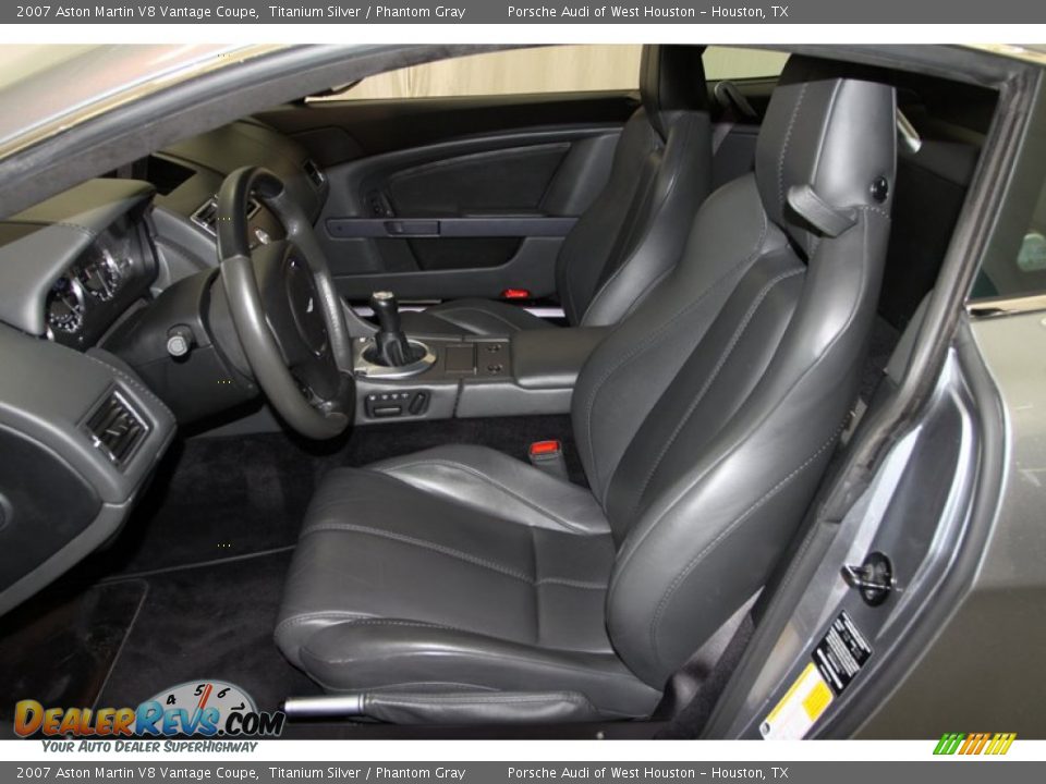 Front Seat of 2007 Aston Martin V8 Vantage Coupe Photo #21