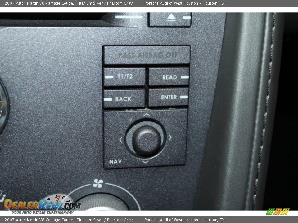 2007 Aston Martin V8 Vantage Coupe Titanium Silver / Phantom Gray Photo #30