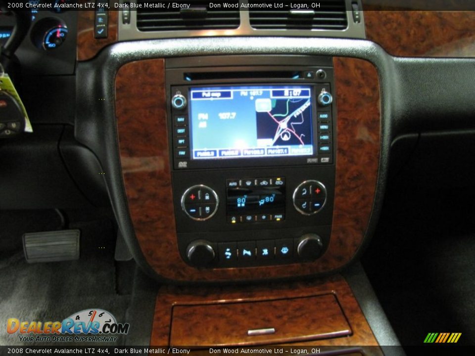 2008 Chevrolet Avalanche LTZ 4x4 Dark Blue Metallic / Ebony Photo #22