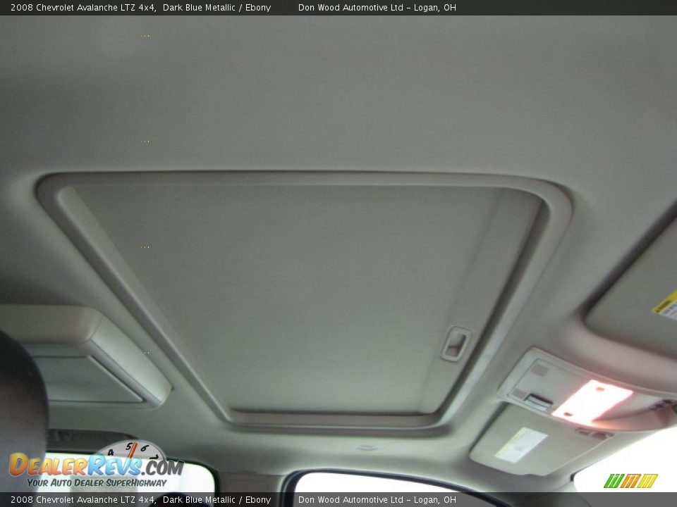 2008 Chevrolet Avalanche LTZ 4x4 Dark Blue Metallic / Ebony Photo #25