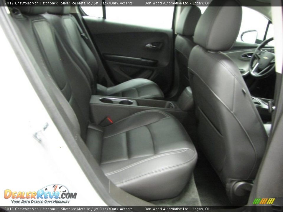 2012 Chevrolet Volt Hatchback Silver Ice Metallic / Jet Black/Dark Accents Photo #7