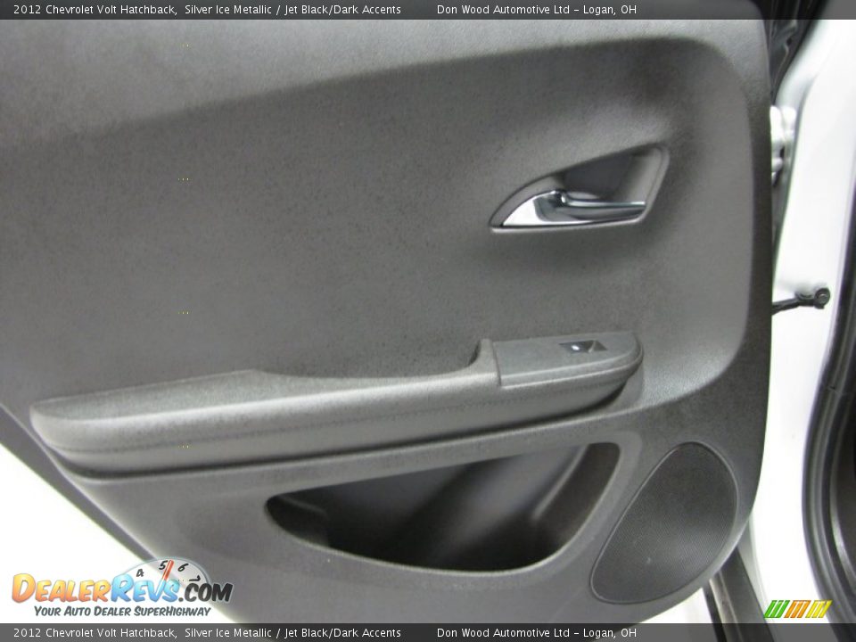 2012 Chevrolet Volt Hatchback Silver Ice Metallic / Jet Black/Dark Accents Photo #11