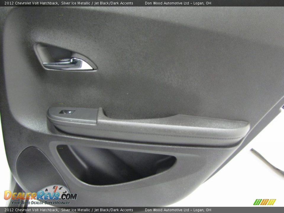 2012 Chevrolet Volt Hatchback Silver Ice Metallic / Jet Black/Dark Accents Photo #12