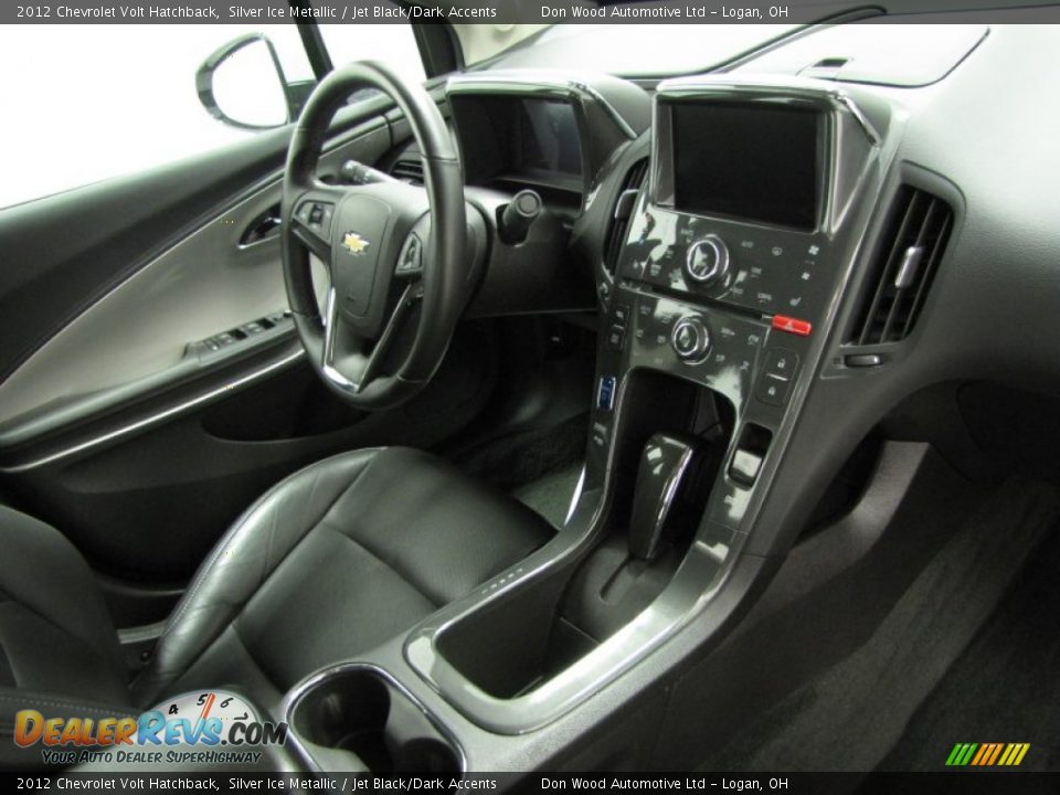 2012 Chevrolet Volt Hatchback Silver Ice Metallic / Jet Black/Dark Accents Photo #20