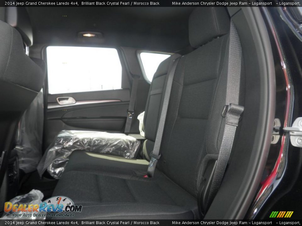 2014 Jeep Grand Cherokee Laredo 4x4 Brilliant Black Crystal Pearl / Morocco Black Photo #5