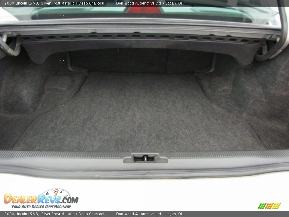 2000 Lincoln LS V8 Silver Frost Metallic / Deep Charcoal Photo #3