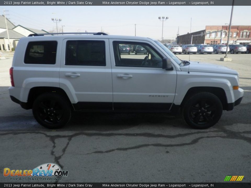 2013 Jeep Patriot Latitude Bright White / Dark Slate Gray Photo #2