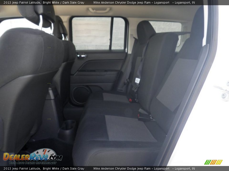 2013 Jeep Patriot Latitude Bright White / Dark Slate Gray Photo #5