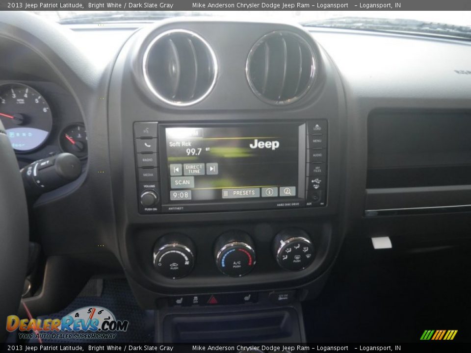 2013 Jeep Patriot Latitude Bright White / Dark Slate Gray Photo #7