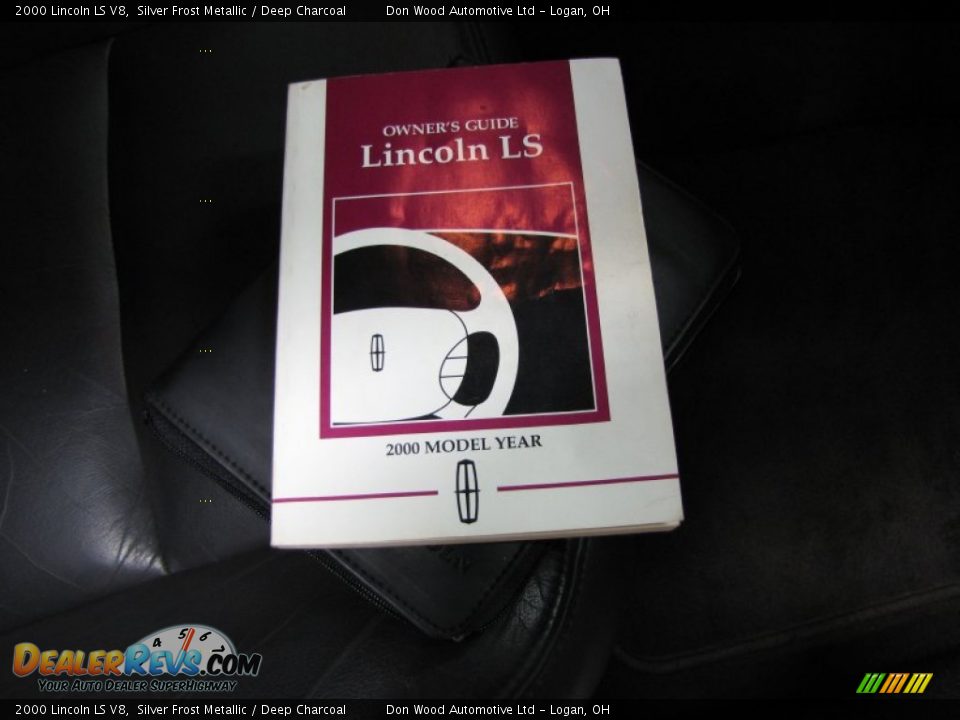2000 Lincoln LS V8 Silver Frost Metallic / Deep Charcoal Photo #27