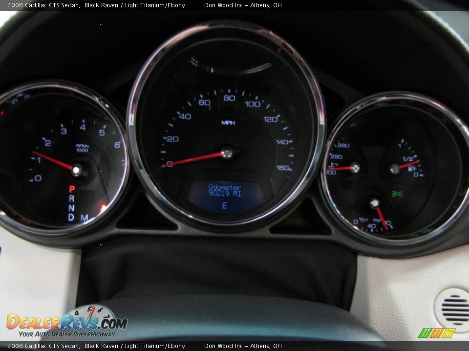 2008 Cadillac CTS Sedan Gauges Photo #19