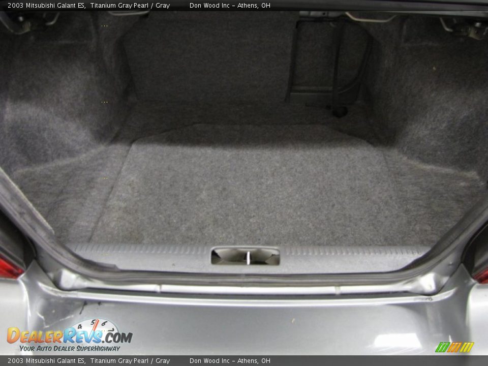 2003 Mitsubishi Galant ES Titanium Gray Pearl / Gray Photo #4