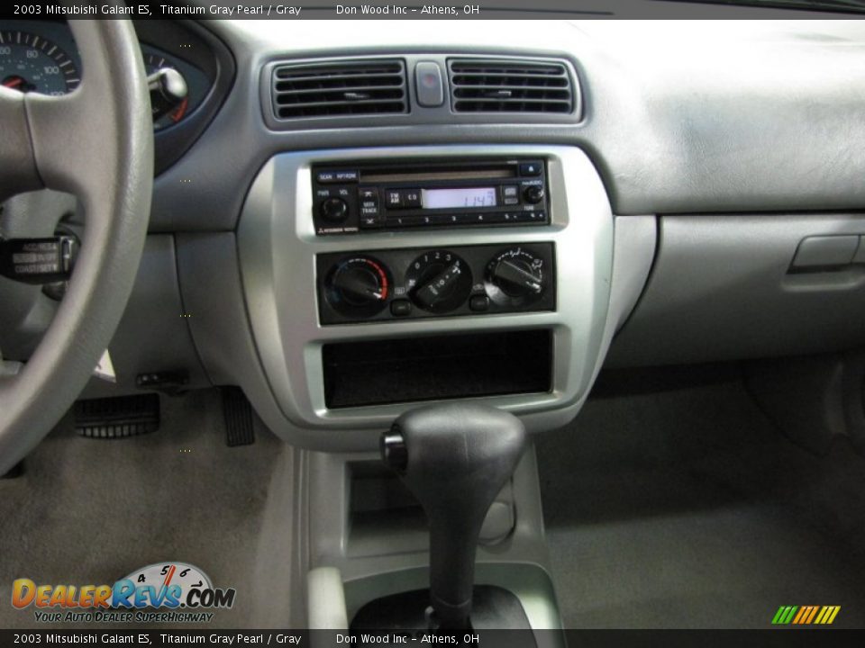 2003 Mitsubishi Galant ES Titanium Gray Pearl / Gray Photo #22