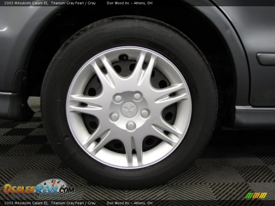 2003 Mitsubishi Galant ES Titanium Gray Pearl / Gray Photo #23