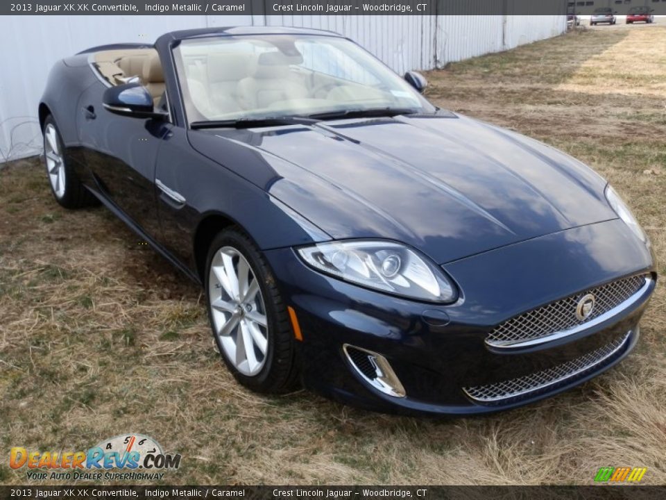 Front 3/4 View of 2013 Jaguar XK XK Convertible Photo #2