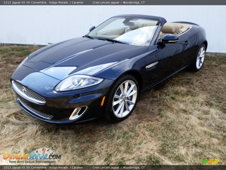 Front 3/4 View of 2013 Jaguar XK XK Convertible Photo #5