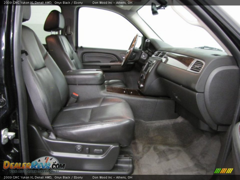 2009 GMC Yukon XL Denali AWD Onyx Black / Ebony Photo #12