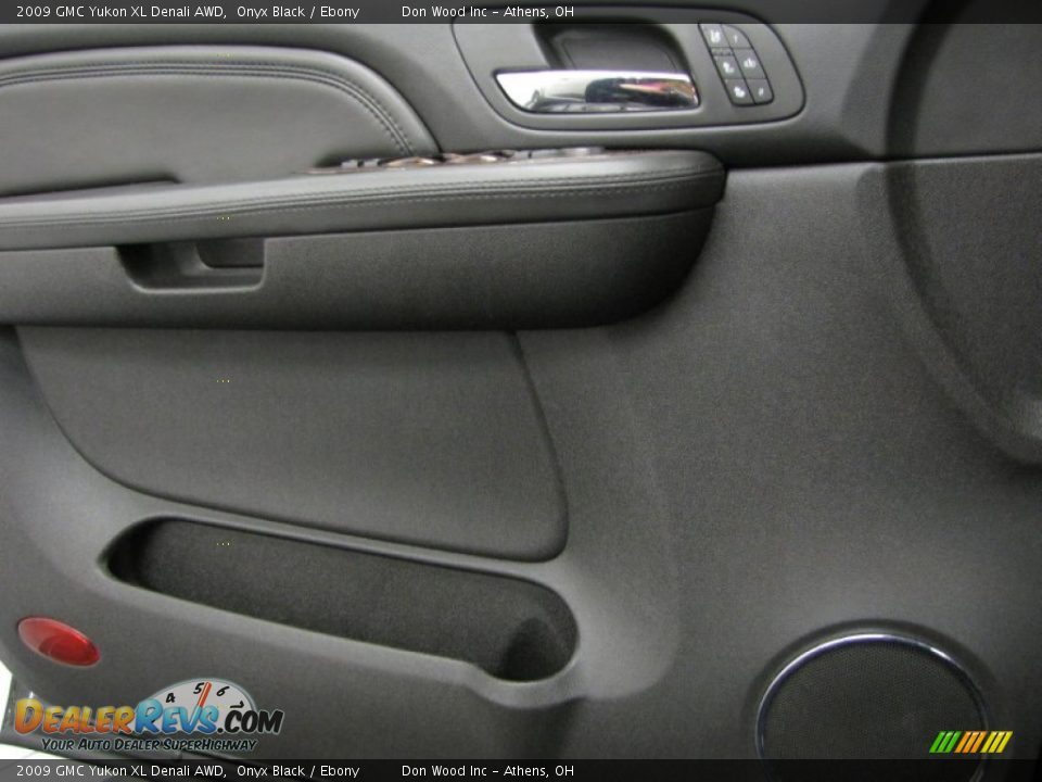 2009 GMC Yukon XL Denali AWD Onyx Black / Ebony Photo #13