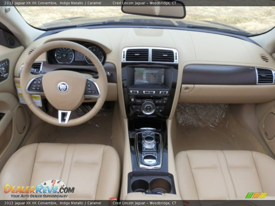 Dashboard of 2013 Jaguar XK XK Convertible Photo #10