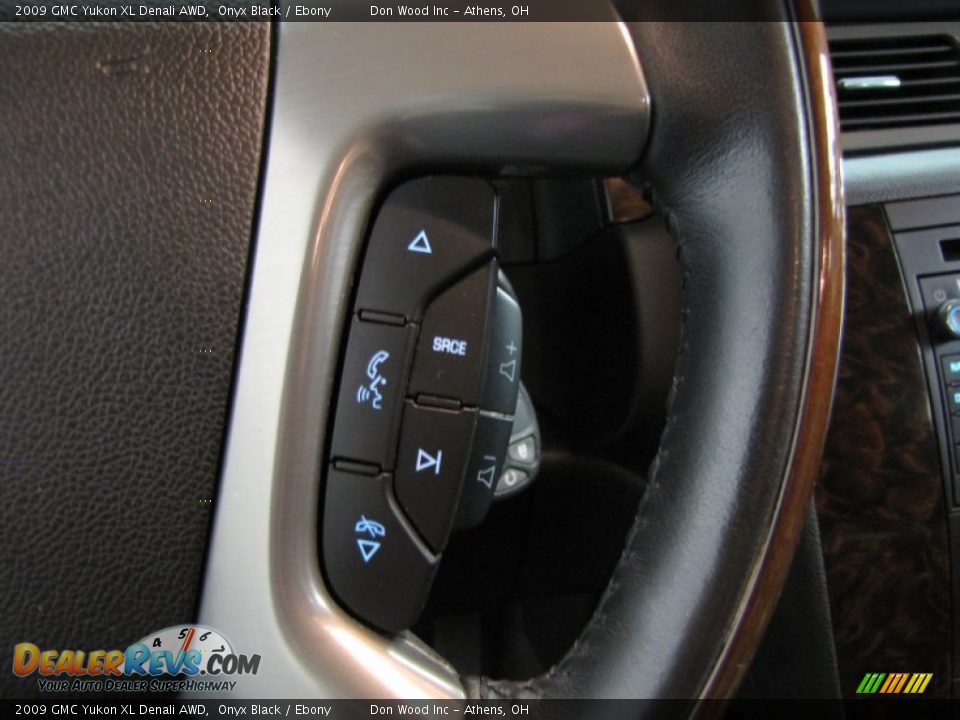 2009 GMC Yukon XL Denali AWD Onyx Black / Ebony Photo #20