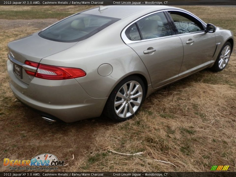 Cashmere Metallic 2013 Jaguar XF 3.0 AWD Photo #4