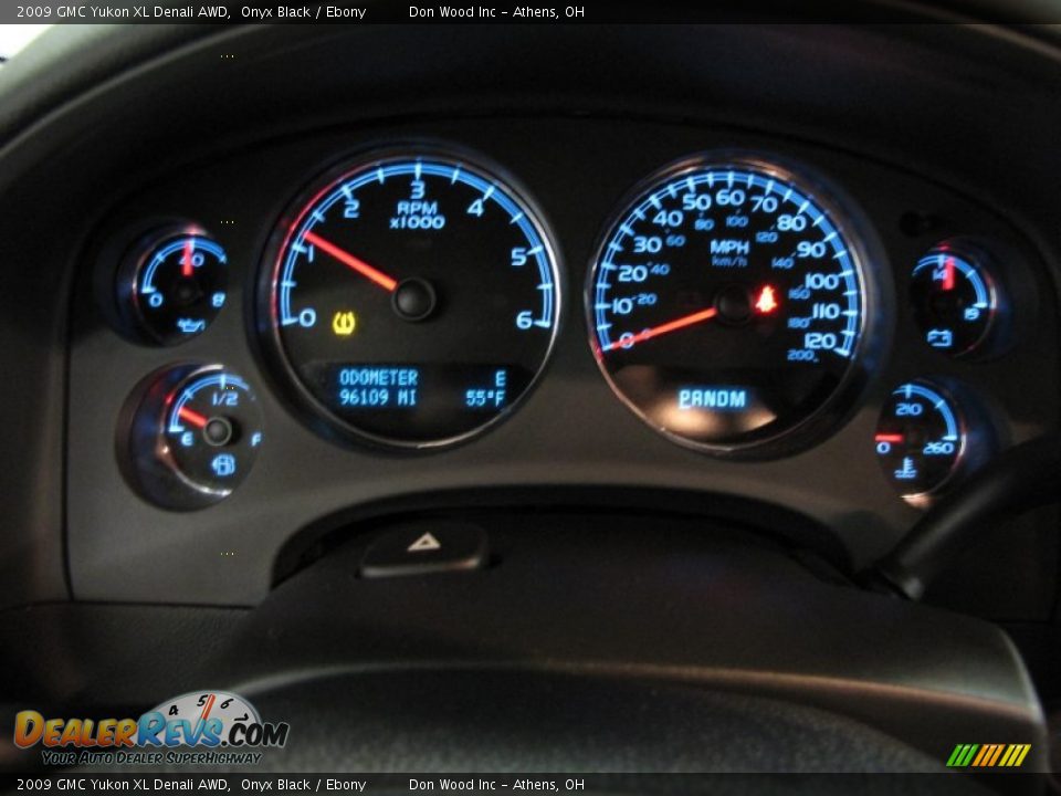2009 GMC Yukon XL Denali AWD Onyx Black / Ebony Photo #22