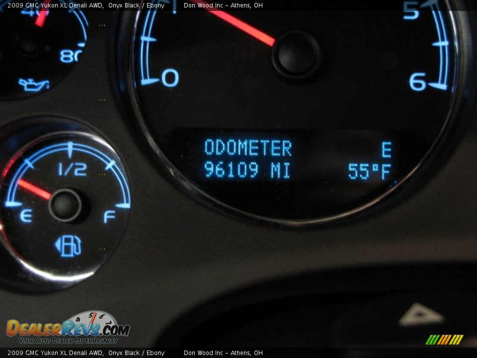 2009 GMC Yukon XL Denali AWD Onyx Black / Ebony Photo #23