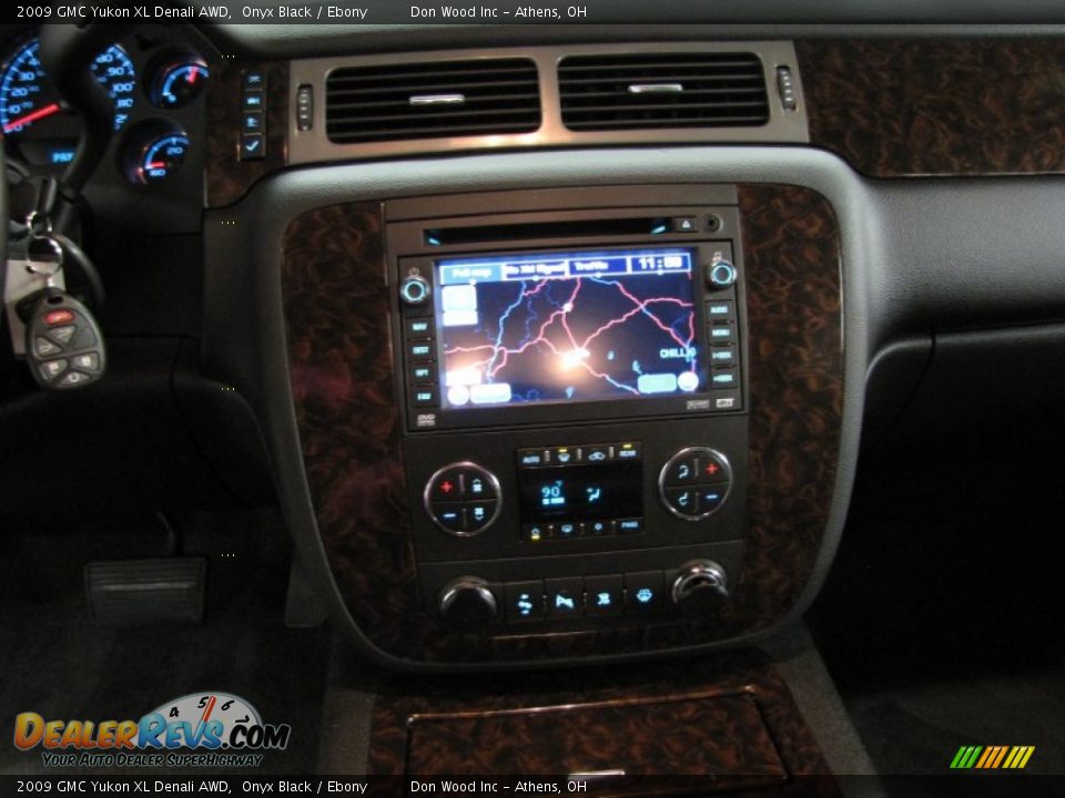 2009 GMC Yukon XL Denali AWD Onyx Black / Ebony Photo #24