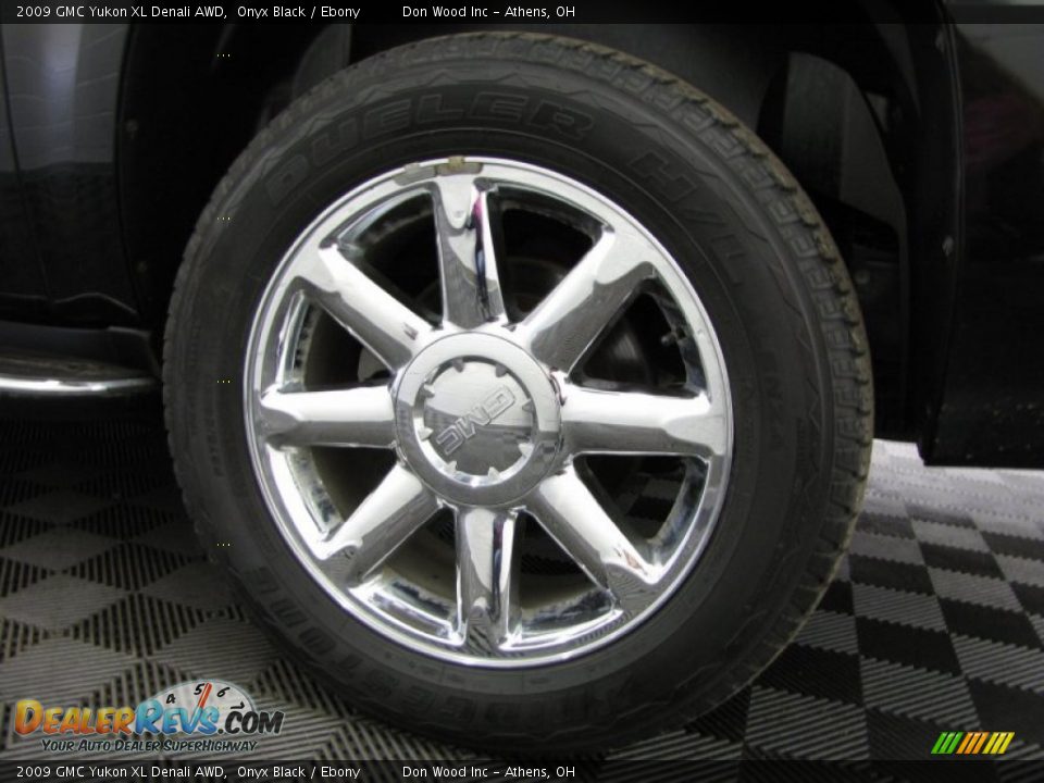 2009 GMC Yukon XL Denali AWD Onyx Black / Ebony Photo #27