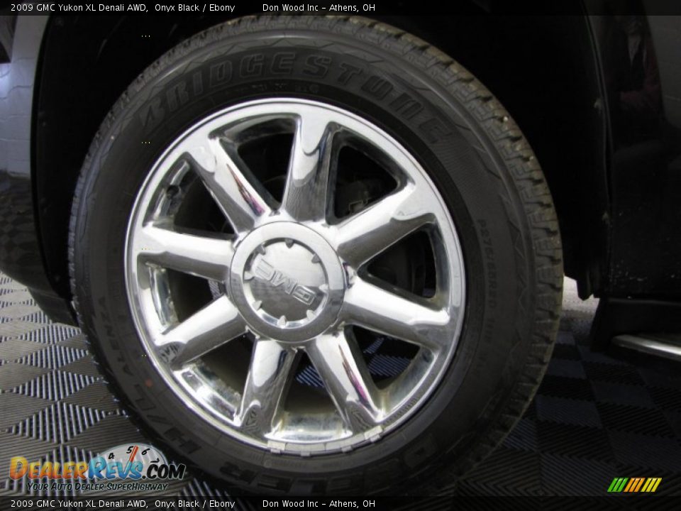 2009 GMC Yukon XL Denali AWD Onyx Black / Ebony Photo #28