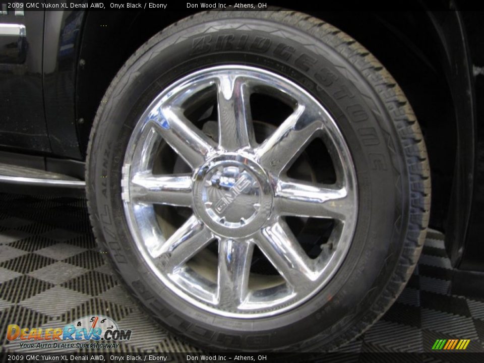 2009 GMC Yukon XL Denali AWD Onyx Black / Ebony Photo #29