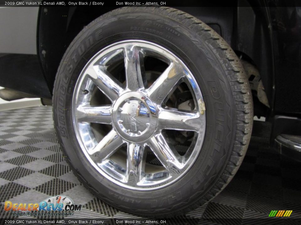 2009 GMC Yukon XL Denali AWD Onyx Black / Ebony Photo #30