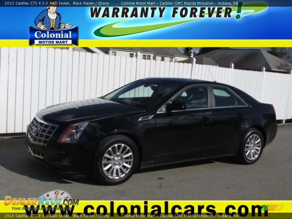 2013 Cadillac CTS 4 3.0 AWD Sedan Black Raven / Ebony Photo #1