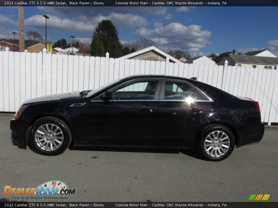 2013 Cadillac CTS 4 3.0 AWD Sedan Black Raven / Ebony Photo #2